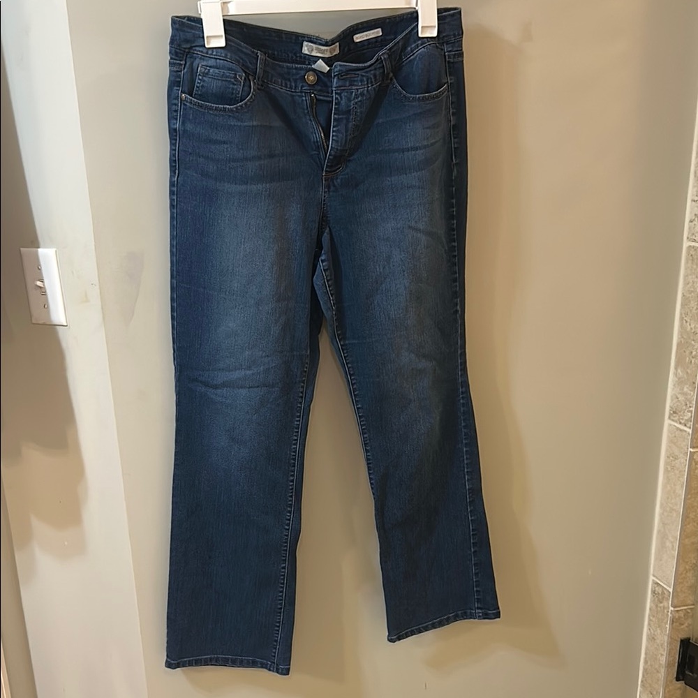 Vintage America Blue Boot Cut Jeans Classic Denim